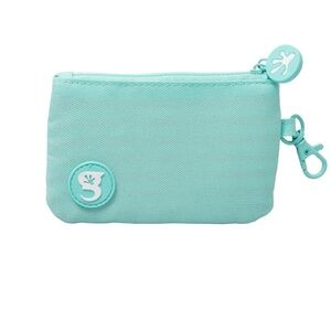 NWT GeckoBrands Daisy Blue ID CASE WITH LANYARD & wristlet key holder